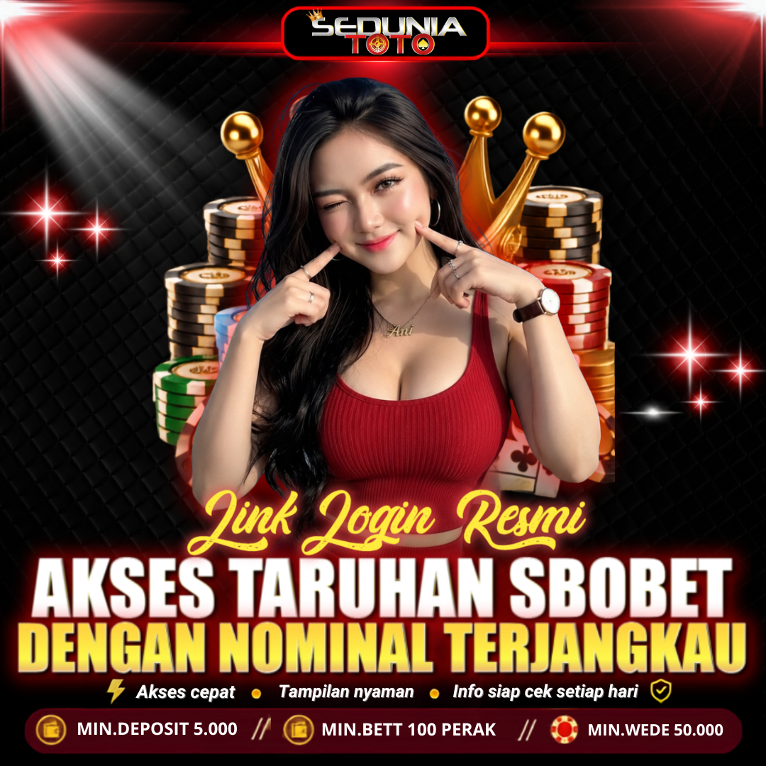 Thumbnail 1 of 3, Poster, SEDUNIATOTO : Akses Taruhan SBOBET dengan Nominal Terjangkau designed and sold by SEDUNIATOTO.